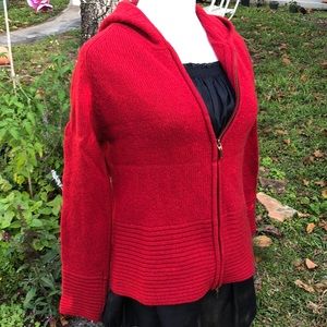 ⚡️3 for $20⚡️ Lamb wool red hoodie sweater